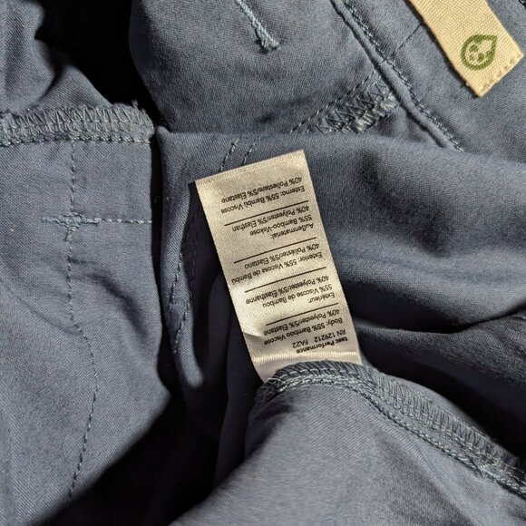 Tasc Tailored Fit Size 33x32 Light Blue The Motion Pants Bamboo Blend Slim - Picture 2 of 5